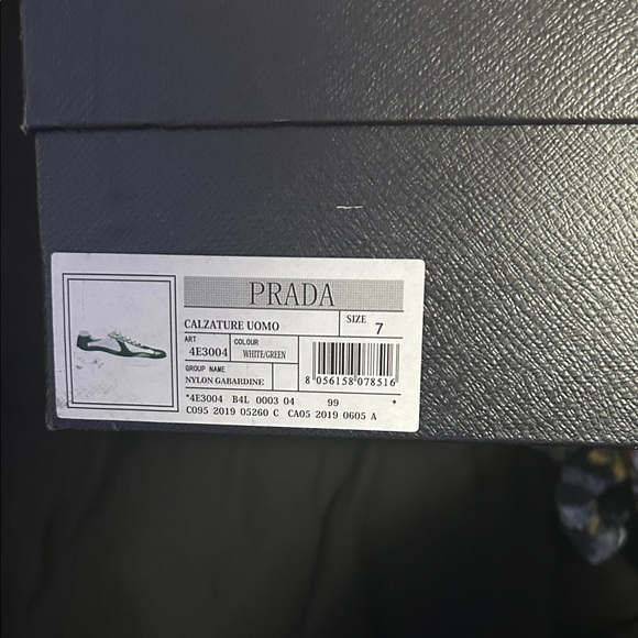 Prada Black Box with Red Accent